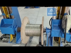 4 Inti Penghalang Air Kabel Serat Lapis baja Kabel Baja Selang Tabung Tanpa Jahit