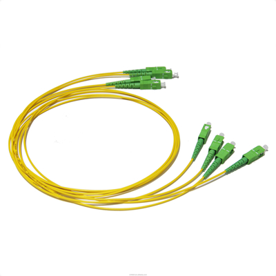 Kabel Patch Serat Optik SC APC-SC APC Single Mode Simplex 3.0mm G657A Kabel Lszh