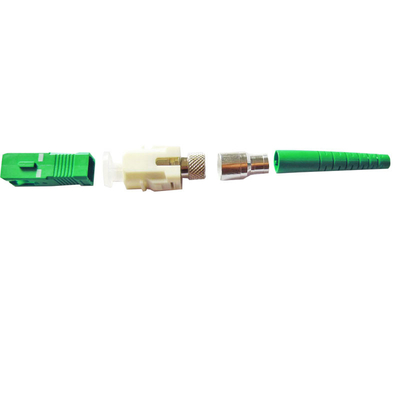 SC APC Single Mode Fiber Connector 3.0mm CE RoHS Sertifikasi FCC