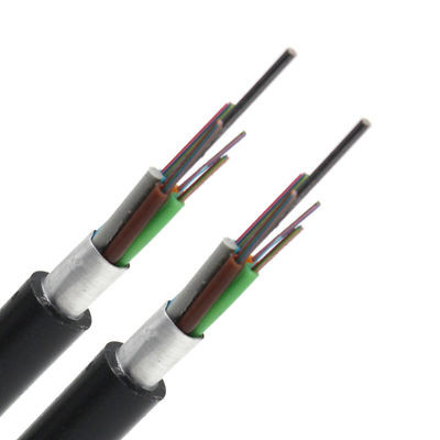 Single Mode GYTA Outdoor Fiber Optic Cable Kabel Lapis Baja Aluminium