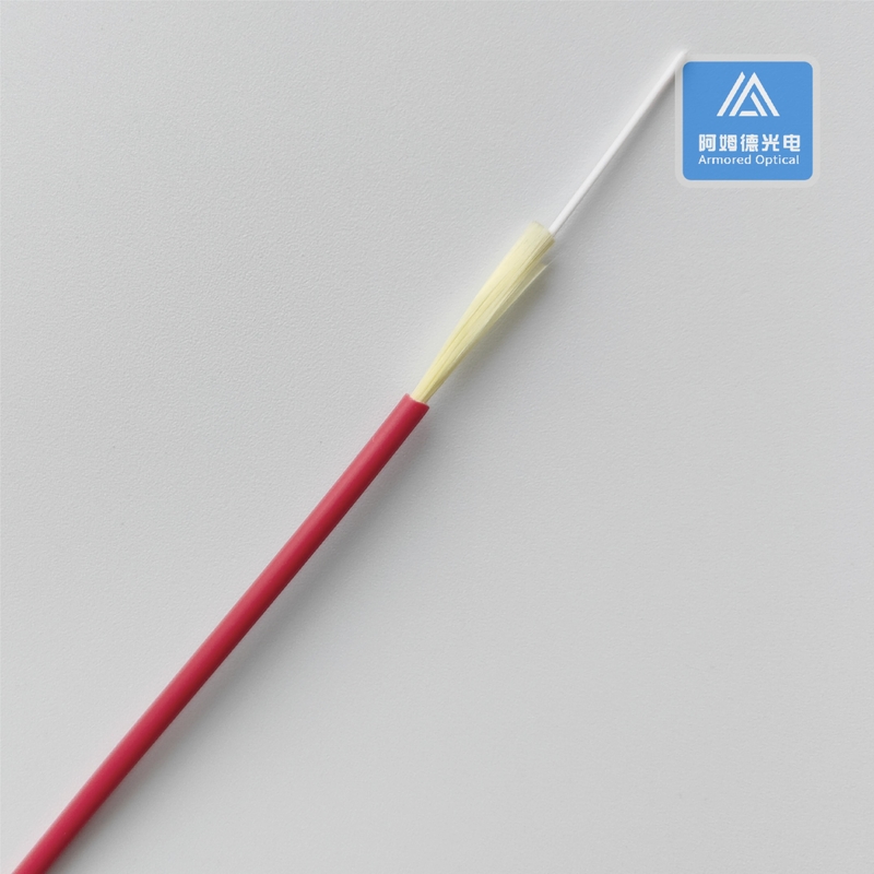 Simplex MM Multi Mode 3.0mm Indoor And Outdoor Fiber Optic Cable Red