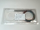 Tabung Mini 1x16 Fiber Optik Splitter Telanjang PLC Warna-warni Kaki Blister Packing