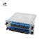 Rack Mount 1x16 SC UPC Fiber Optic PLC Splitter FTTH Epon Gpon LGX Jenis Kaset
