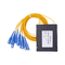 Plastik ABS Box 1X8 SC UPC PLC Modul Fiber Optic PLC Splitter FTTH GPON