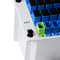 1X64 LGX Fiber Optic Splitter Box 64 Way Optical Plc Splitter Kemasan Karton Biru SC UPC FTTH