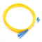 SC UPC-LC UPC Fiber Optic Patch Cord Single Mode Duplex 3.0mm G657A Kabel Lzsh