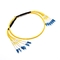 Simplex 6 Core Fiber Optic Patch Cord Panjang 1m 2m 3m Kehilangan penyisipan rendah
